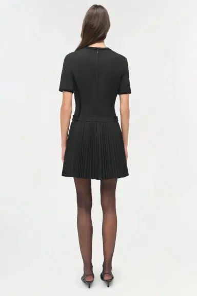 Simkhai Doria Velvet Trimmed Mini Dress | Thumbnail 5 Simkhai Doria Velvet Trimmed Mini Dress | Thumbnail 5