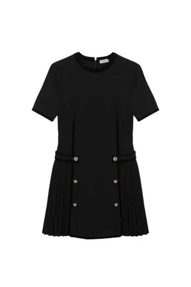 Simkhai Doria Velvet Trimmed Mini Dress | Thumbnail 1 Simkhai Doria Velvet Trimmed Mini Dress | Thumbnail 1