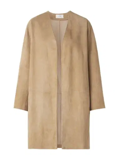 The Row Alarico Suede Coat | Thumbnail 1 The Row Alarico Suede Coat | Thumbnail 1