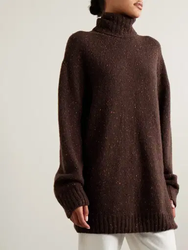 The Row Mirai Cashmere Turtleneck Sweater | Thumbnail 3 The Row Mirai Cashmere Turtleneck Sweater | Thumbnail 3