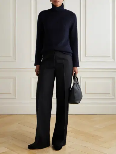The Row Mariam Cashmere Turtleneck Sweater | Thumbnail 2 The Row Mariam Cashmere Turtleneck Sweater | Thumbnail 2