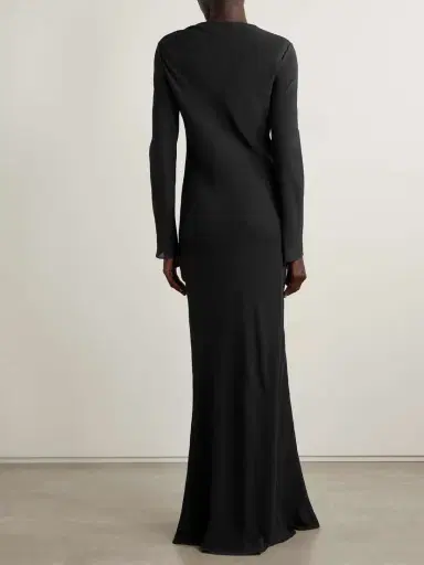 The Row Merita Silk-georgette Gown | Thumbnail 3 The Row Merita Silk-georgette Gown | Thumbnail 3