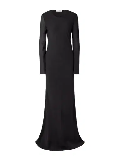 The Row Merita Silk-georgette Gown | Thumbnail 1 The Row Merita Silk-georgette Gown | Thumbnail 1