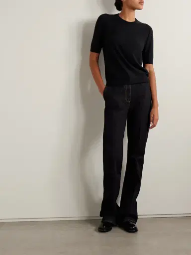 The Row Marika Cashmere T-shirt | Thumbnail 2 The Row Marika Cashmere T-shirt | Thumbnail 2