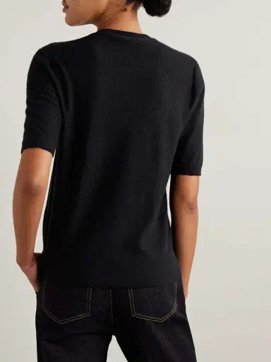 The Row Marika Cashmere T-shirt | Thumbnail 3 The Row Marika Cashmere T-shirt | Thumbnail 3