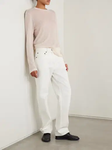 The Row Amia Cashmere Sweater | Thumbnail 2 The Row Amia Cashmere Sweater | Thumbnail 2