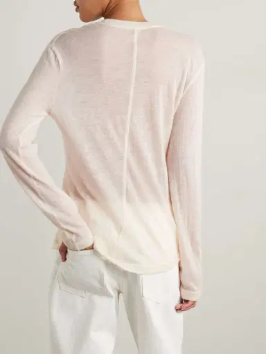 The Row Amia Cashmere Sweater | Thumbnail 4 The Row Amia Cashmere Sweater | Thumbnail 4