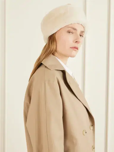 TOTEME Shearling Hat | Thumbnail 2 TOTEME Shearling Hat | Thumbnail 2