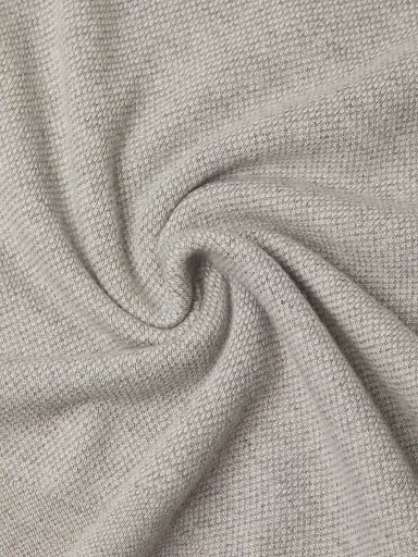 CORNELIANI Men's Two-Tone Wool-Cashmere Sweater - Natural | Thumbnail 6 CORNELIANI Men's Two-Tone Wool-Cashmere Sweater - Natural | Thumbnail 6