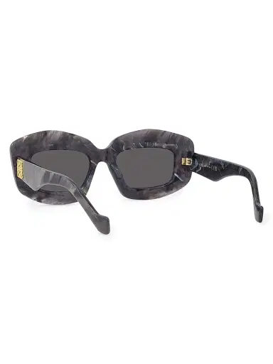 LOEWE Women's 49MM Rectangular Sunglasses - Black | Thumbnail 4 LOEWE Women's 49MM Rectangular Sunglasses - Black | Thumbnail 4