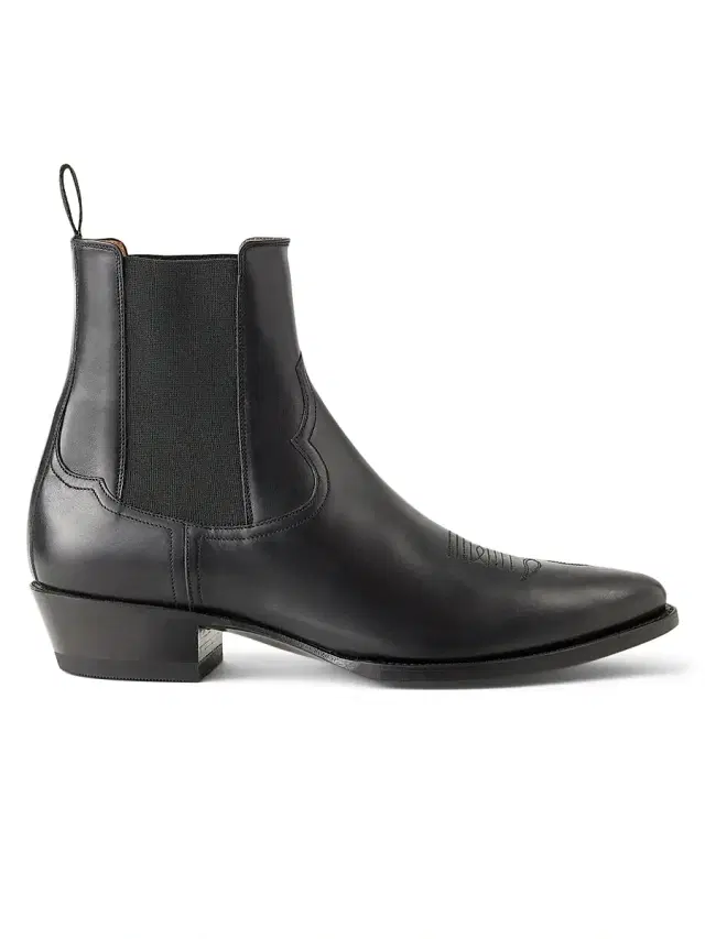 Men's Chelsea Western Boots - Black Men's Chelsea Western Boots - Black
