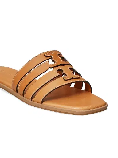 Tory Burch Women's Ines Caged Leather Sandals - Camello - Size 5 | Thumbnail 4 Tory Burch Women's Ines Caged Leather Sandals - Camello - Size 5 | Thumbnail 4