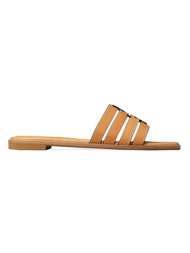 Tory Burch Women's Ines Caged Leather Sandals - Camello - Size 5 | Thumbnail 1 Tory Burch Women's Ines Caged Leather Sandals - Camello - Size 5 | Thumbnail 1