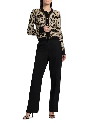 Generation Love Women's Selma Leopard-Pattern Cardigan - Leopard | Thumbnail 2 Generation Love Women's Selma Leopard-Pattern Cardigan - Leopard | Thumbnail 2