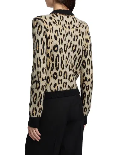 Generation Love Women's Selma Leopard-Pattern Cardigan - Leopard | Thumbnail 5 Generation Love Women's Selma Leopard-Pattern Cardigan - Leopard | Thumbnail 5