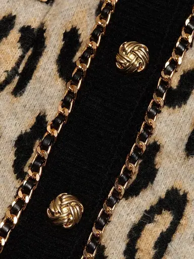 Generation Love Women's Selma Leopard-Pattern Cardigan - Leopard | Thumbnail 7 Generation Love Women's Selma Leopard-Pattern Cardigan - Leopard | Thumbnail 7