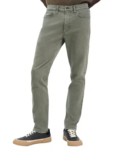 rag & bone Men's Fit 2 Aero Stretch Slim Jeans - Lichen Green | Thumbnail 3 rag & bone Men's Fit 2 Aero Stretch Slim Jeans - Lichen Green | Thumbnail 3