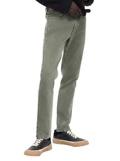 rag & bone Men's Fit 2 Aero Stretch Slim Jeans - Lichen Green | Thumbnail 4 rag & bone Men's Fit 2 Aero Stretch Slim Jeans - Lichen Green | Thumbnail 4