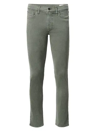 rag & bone Men's Fit 2 Aero Stretch Slim Jeans - Lichen Green | Thumbnail 1 rag & bone Men's Fit 2 Aero Stretch Slim Jeans - Lichen Green | Thumbnail 1