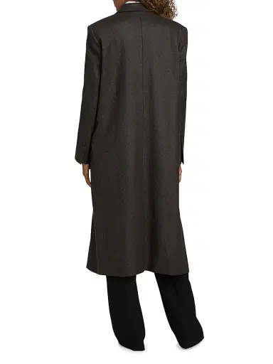 TWP Women's Mattie Wool-Blend Coat - Charcoal - Size Large | Thumbnail 5 TWP Women's Mattie Wool-Blend Coat - Charcoal - Size Large | Thumbnail 5