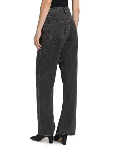 rag & bone Women's Featherweight Logan High-Rise Wide-Leg Jeans - Angelique | Thumbnail 5 rag & bone Women's Featherweight Logan High-Rise Wide-Leg Jeans - Angelique | Thumbnail 5
