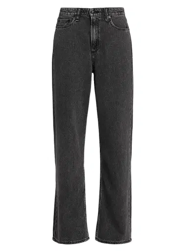 rag & bone Women's Featherweight Logan High-Rise Wide-Leg Jeans - Angelique | Thumbnail 1 rag & bone Women's Featherweight Logan High-Rise Wide-Leg Jeans - Angelique | Thumbnail 1