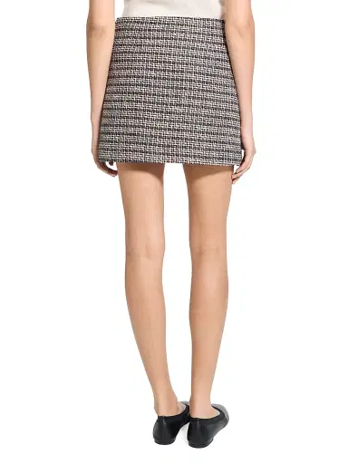 Theory Women's Tweed A-Line Miniskirt - Shale Multi | Thumbnail 5 Theory Women's Tweed A-Line Miniskirt - Shale Multi | Thumbnail 5