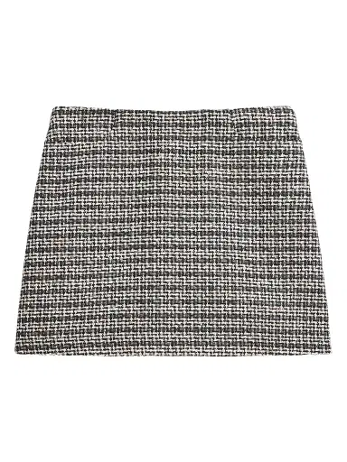 Theory Women's Tweed A-Line Miniskirt - Shale Multi | Thumbnail 1 Theory Women's Tweed A-Line Miniskirt - Shale Multi | Thumbnail 1