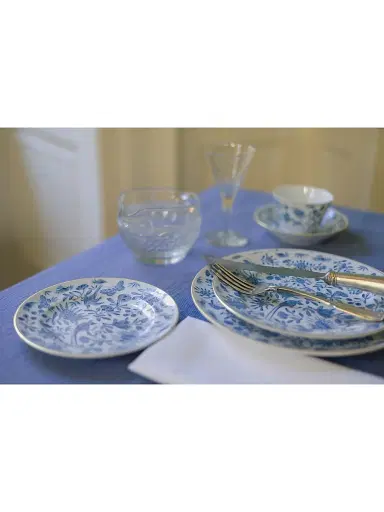 Mottahedeh Sacred Bird & Butterfly Porcelain Rimmed Soup Plate | Thumbnail 8 Mottahedeh Sacred Bird & Butterfly Porcelain Rimmed Soup Plate | Thumbnail 8