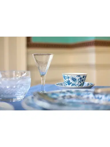 Mottahedeh Sacred Bird & Butterfly Porcelain Rimmed Soup Plate | Thumbnail 9 Mottahedeh Sacred Bird & Butterfly Porcelain Rimmed Soup Plate | Thumbnail 9