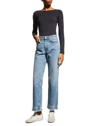 Majestic Filatures Women's Soft Touch Long-Sleeve Top - Navy | Thumbnail 2 Majestic Filatures Women's Soft Touch Long-Sleeve Top - Navy | Thumbnail 2