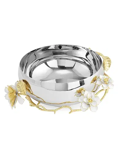 Michael Aram Gardenia Serving Bowl | Thumbnail 4 Michael Aram Gardenia Serving Bowl | Thumbnail 4