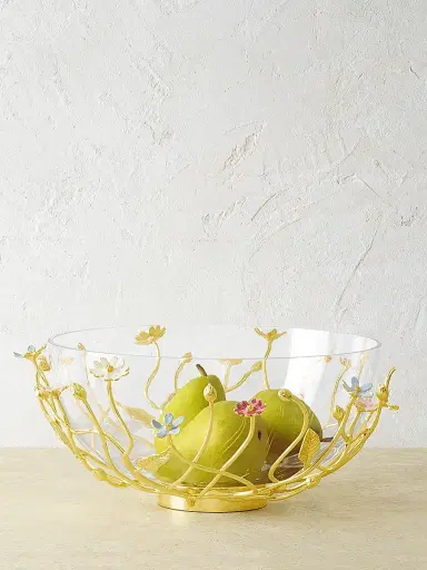Michael Aram Wildflowers Glass Serving Bowl | Thumbnail 6 Michael Aram Wildflowers Glass Serving Bowl | Thumbnail 6