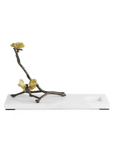 Michael Aram Butterfly Ginkgo Wine Rest | Thumbnail 1 Michael Aram Butterfly Ginkgo Wine Rest | Thumbnail 1