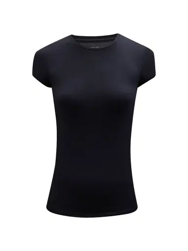 Majestic Filatures Women's Soft Touch Crewneck T-Shirt - Navy | Thumbnail 1 Majestic Filatures Women's Soft Touch Crewneck T-Shirt - Navy | Thumbnail 1