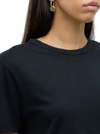 Majestic Filatures Women's Crewneck T-Shirt - Black | Thumbnail 6 Majestic Filatures Women's Crewneck T-Shirt - Black | Thumbnail 6