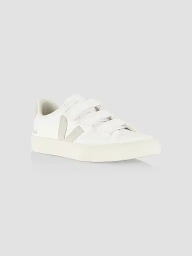Veja Women's Recife Logo Leather Sneakers - White Natural | Thumbnail 2 Veja Women's Recife Logo Leather Sneakers - White Natural | Thumbnail 2