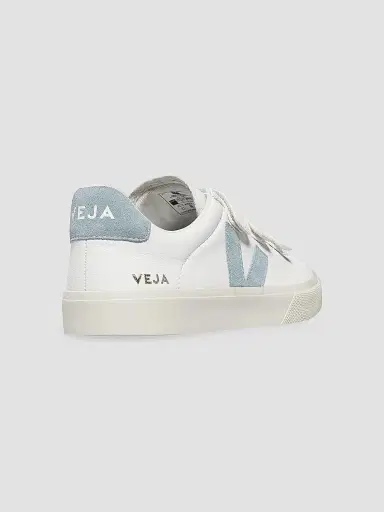 Veja Women's Recife Leather Low-Top Sneakers - Extra White Steel | Thumbnail 3 Veja Women's Recife Leather Low-Top Sneakers - Extra White Steel | Thumbnail 3