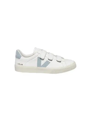 Veja Women's Recife Leather Low-Top Sneakers - Extra White Steel | Thumbnail 1 Veja Women's Recife Leather Low-Top Sneakers - Extra White Steel | Thumbnail 1