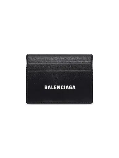 Balenciaga Men's Cash Card Holder - Black White | Thumbnail 1 Balenciaga Men's Cash Card Holder - Black White | Thumbnail 1