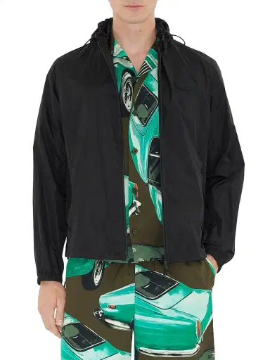 Burberry Men's Newport Hooded Rain Jacket - Black - Size XXXL | Thumbnail 3 Burberry Men's Newport Hooded Rain Jacket - Black - Size XXXL | Thumbnail 3