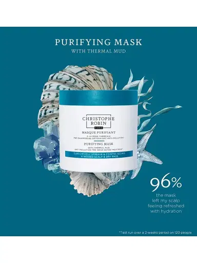 Christophe Robin Women's Purifying Pre-Shampoo Mud Mask | Thumbnail 3 Christophe Robin Women's Purifying Pre-Shampoo Mud Mask | Thumbnail 3