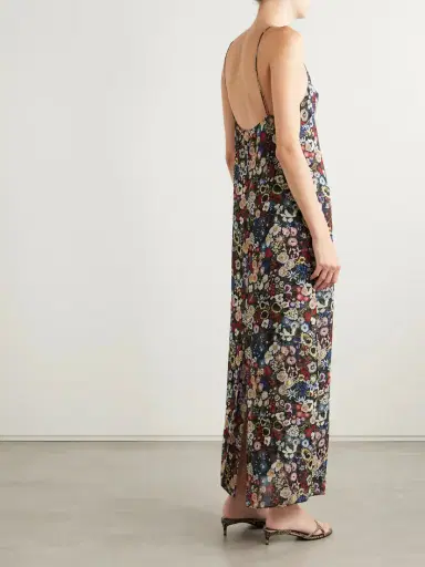 Khaite Taja Floral-print Silk-chiffon Maxi Dress | Thumbnail 4 Khaite Taja Floral-print Silk-chiffon Maxi Dress | Thumbnail 4