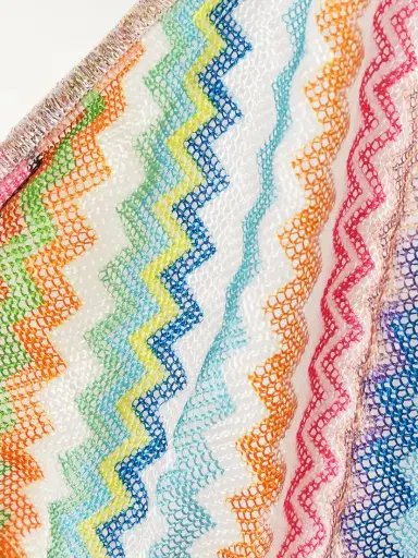 Missoni Mare Striped Metallic Crochet-knit Triangle Bikini | Thumbnail 4 Missoni Mare Striped Metallic Crochet-knit Triangle Bikini | Thumbnail 4