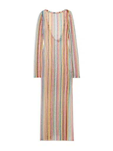 Missoni Mare Striped Metallic Crochet-knit Maxi Dress | Thumbnail 1 Missoni Mare Striped Metallic Crochet-knit Maxi Dress | Thumbnail 1