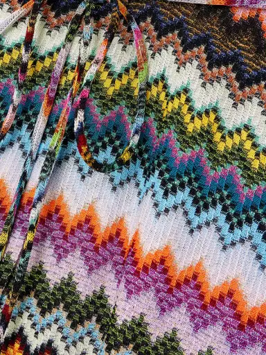 Missoni Mare Striped Metallic Crochet-knit Maxi Wrap Skirt | Thumbnail 4 Missoni Mare Striped Metallic Crochet-knit Maxi Wrap Skirt | Thumbnail 4