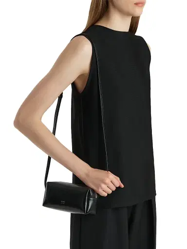 Khaite Women's Mini Kye Leather Crossbody Bag - Black | Thumbnail 2 Khaite Women's Mini Kye Leather Crossbody Bag - Black | Thumbnail 2