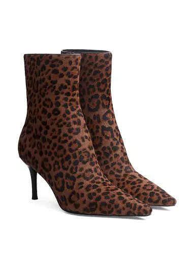 rag & bone Women's Mercer 4MM Leopard-Print Calf Hair Ankle Boots - Leopard | Thumbnail 2 rag & bone Women's Mercer 4MM Leopard-Print Calf Hair Ankle Boots - Leopard | Thumbnail 2