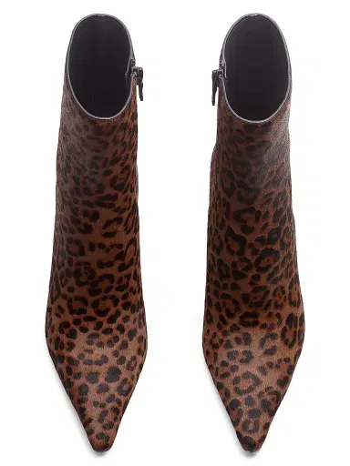 rag & bone Women's Mercer 4MM Leopard-Print Calf Hair Ankle Boots - Leopard | Thumbnail 4 rag & bone Women's Mercer 4MM Leopard-Print Calf Hair Ankle Boots - Leopard | Thumbnail 4