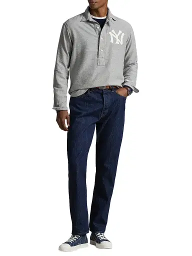 Polo Ralph Lauren Men's Fielder New York Yankees Cotton Polo Shirt | Thumbnail 2 Polo Ralph Lauren Men's Fielder New York Yankees Cotton Polo Shirt | Thumbnail 2
